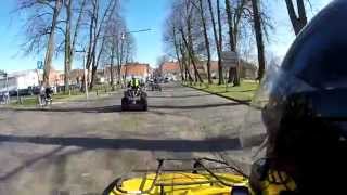 preview picture of video 'ATV / Quad Ausfahrt vom Zollenspieker nach Ratzeburg MXU 500i'