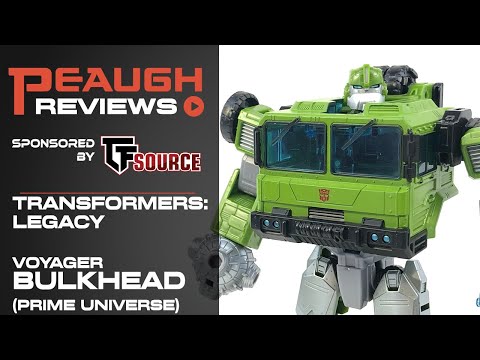 Video Review: Transformers Legacy - Voyager BULKHEAD (Prime Universe)