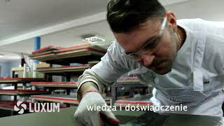 produkcja płyt z betonu dekoracyjnego Luxum