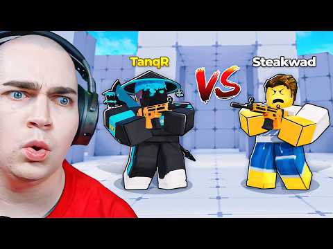 Steak VS TanqR Roblox Rivals!