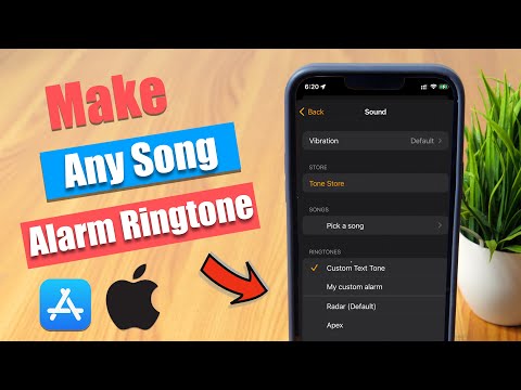 How to Create Custom Alarm Tone on iPhone FREE (Make Any Song as Custom Alarm Ringtone)