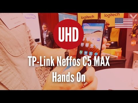 TP-Link Neffos C5 MAX Hands On [4K UHD]
