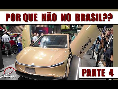Avenger 4x4 e Tesla Cybercab no SALÃO DE PARIS 2026 - PARTE 4