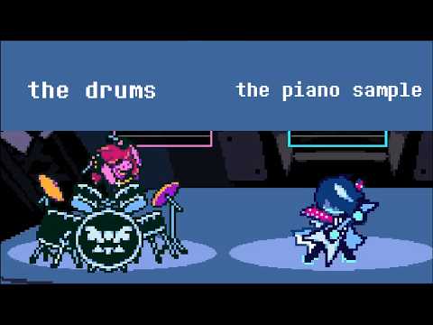 breakcore in a nutshell but it's deltarune