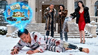 替家裡養子扛罪蹲大牢，出獄竟被家人潑冷水扔街頭！重生後他帶著記憶反殺，精準設局讓全家淪為乞丐，跪地磕頭都沒用！＃短劇 ＃都市 ＃重生 ＃復仇 ＃爽劇