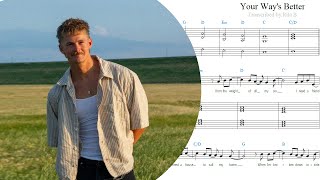 Forrest Frank — Your Way&#39;s Better — Piano Sheet Music