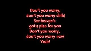 Swedish House Mafia - Don&#39;t You Worry Child (feat. John Martin) (Lyrics)