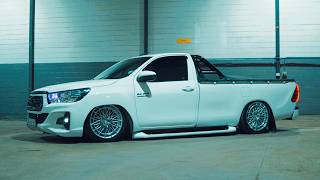 Bagged Toyota GD6 Bakkie on Air Suspension 🔥| Qbeams | 4K