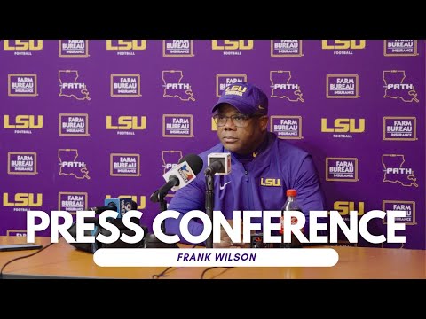 Frank Wilson Postgame Press Conference (at Oklahoma)