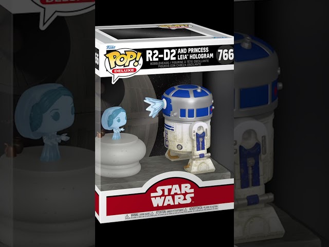 Vídeo relacionado con Funko Pop! Deluxe: SWS9 - R2-D2 with Leia - Star Wars- Figura de Vinilo Coleccionable - Idea de Regalo - Mercancia Oficial - Juguetes para Niños y Adultos - Movies Fans