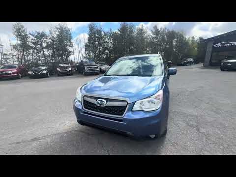 2016 Subaru Forester 5dr Wgn CVT 2.5i Touring in Blue for sale at Orr Motors in Stittsville, ON