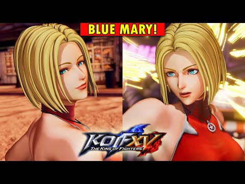BLUE MARY ESTÁ DE VOLTA NO THE KING OF FIGHTERS XV!!!