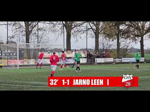 KNVB AMATEURVOETBAL ZUID II EERSTE KLASSE E  VAN 30-11-2025 GSV'28 - SC SUSTEREN DE DOELPUNTEN