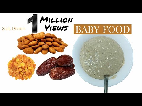 Baby Food | Weight Gain & Brain Development Dates Badam Poha Mix | For 1 Year+ Babies | Zaak Diaries