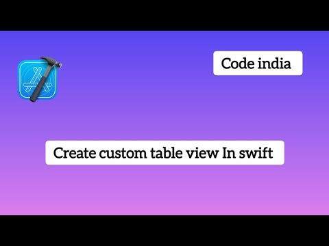 custom table view cell  in swift #ios #xcode #mobiledeveloper #tableview #tableviewcell