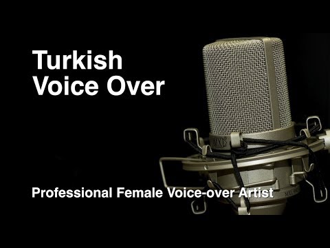Turkish Female Voice Artists