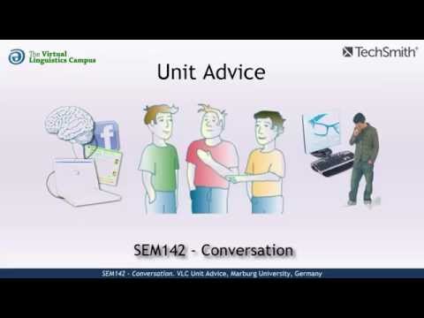 SEM142 - Unit Advice (Conversation)