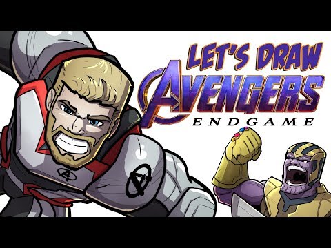 Let's Draw The Avengers Endgame (Maybe Quantum Realm Suits?)