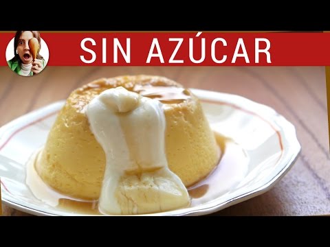 Cómo hacer flan SIN AZÚCAR al microondas / Receta de flan fácil - Paulina Cocina