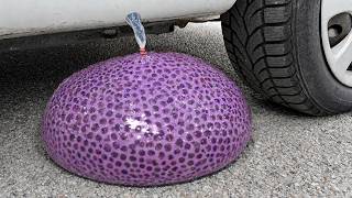 ORBEEZ COCA COLA BALLOON VS CAR, Coca Cola Zero, PowerAde, Fanta, Sprite, Fruko and Mentos Diff Unde