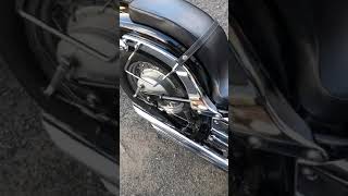 ドラッグスター400 直管のマフラー音