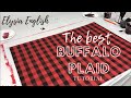 How To Paint Buffalo Plaid DIY Buffalo Plaid Buffalo Check Tutorial