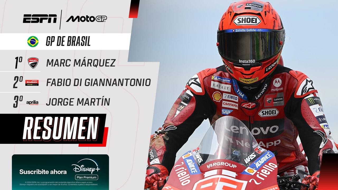 ¡IMPARABLE! ¡MARC MÁRQUEZ SE QUEDÓ CON LA CARRERA SPRINT DE GOIANIA EN MOTOGP! | RESUMEN
