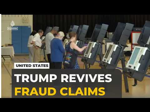 Trump's election fraud claims reignite debate ahead of US midterm elections