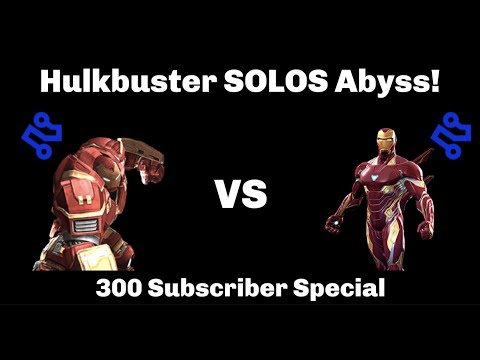 6 Star Hulkbuster Goes to R3 And SOLOS Abyss Iron Man! - Marvel Contest of Champions