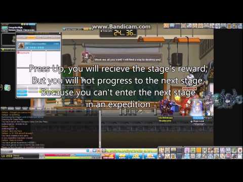 Sengoku red leaf high power training - MapleStory video