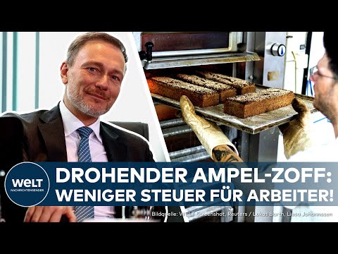 DEUTSCHLAND: Arbeiter sollen weniger Steuer zahlen - Christian Lindner kündigt Erleichterungen an