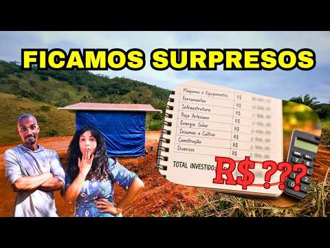 Quanto GASTAMOS em quase 1 ano Construindo um Sítio do Zero SEM dinheiro?😯💸