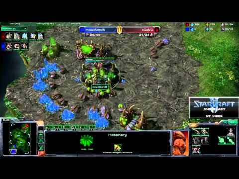 Dreamhack Invitational 2011 Quarterfinal - Game 2 - oGsMC (P) vs mouzMorroW (Z) part 1/2