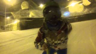 preview picture of video 'GoPro 3 Город Сочи центр спуск на горных лыжах с м-рна Бытха'