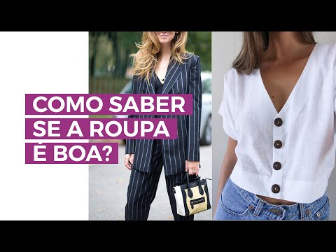 As melhores DICAS para saber se a ROUPA tem qualidade | Camila Gaio