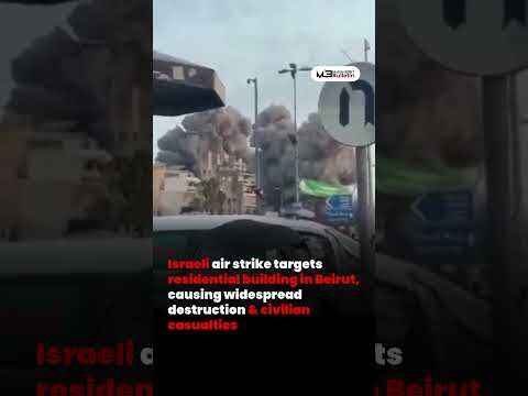 Israeli Airstrike Hits Beirut, Tensions Rise with Hezbollah