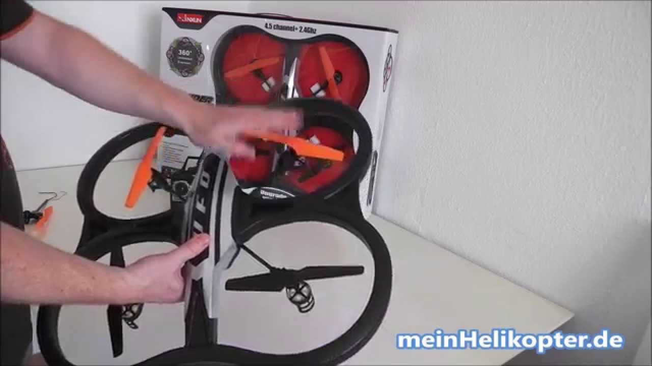 RC dron UFO INTRUDER s kamerou