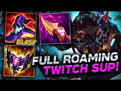 PRESEASON AP TWITCH SUPPORT IS OP! ROAM OP! Season 13 League of Legends