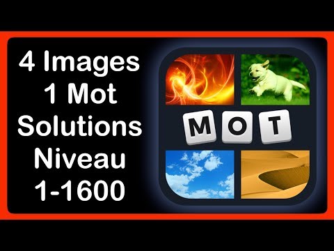4 Images 1 Mot - Niveau 1 - 1600 [HD] (iphone, Android, iOS)