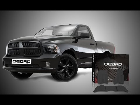 2009-2018 Dodge Ram Crew Cab OEDRO® OEM Floor Mats Installation Demo