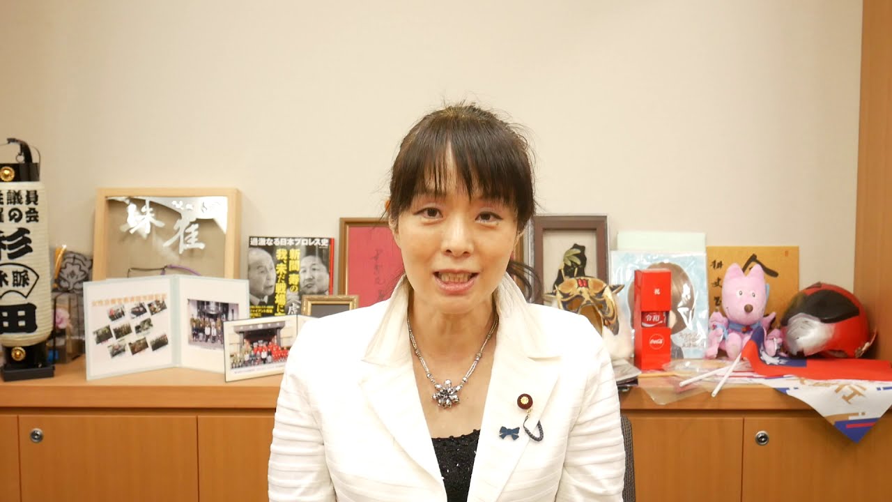 杉田水脈の動画チャンネルです。
国会での質疑をはじめ、動く杉田水脈をお届けします！