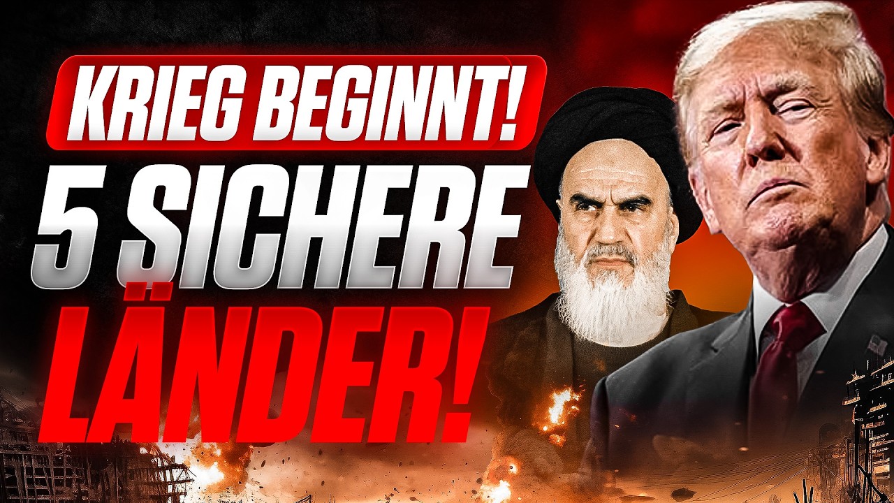 Beginnt JETZT der WELTKRIEG?! In diesem 5 LÄNDERN bist du SICHER!
