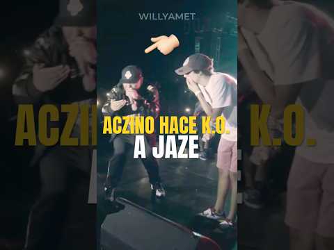 El Único K.O. De Aczino A Jaze 😵 #aczino #jaze #fmsinternacional #redbullbatalla #mejoresrimas