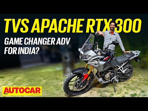 TVS Apache RTX 300 walkaround - Incredible price, big promise | First Look | Autocar India