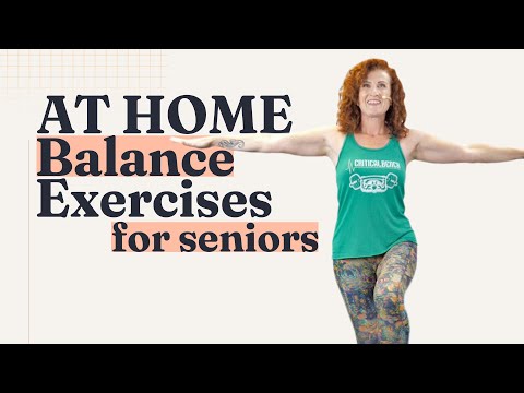 at Home Balance Exercises for Seniors to Improve Stability