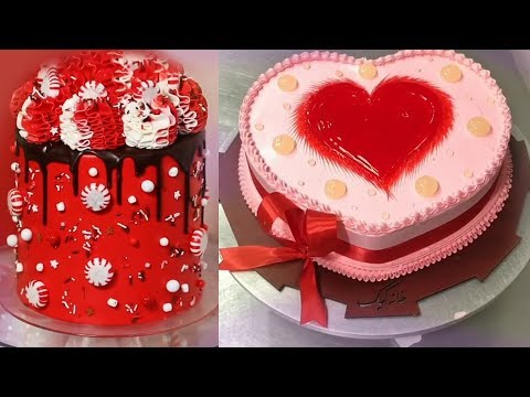 TASTY DECORATING OF CAKES AT THE ABSOLUTELY NEW LEVEL 2020. PRINCESS, HEART, FIR-TREE AND ROSES