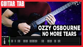 ?OZZY OSBOURNE?[ No More Tears ] cover by Dotti Brothers | LESSON | GUITAR TAB