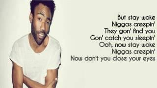 Redbone Childish Gambino (Lyrics)