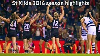St Kilda 2016 season highlights
