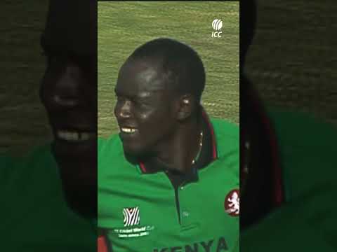 When Kenya rewrote history books 🤩#Cricket #CricketShorts #YTShorts